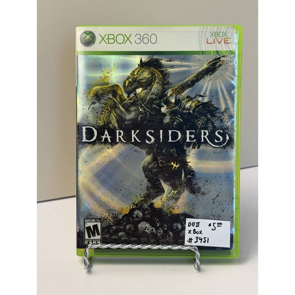 Darksiders XBOX 360 Video Game Vigil 2010 XBOX Live CIB Complete
